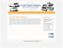 Tablet Screenshot of crestfleet.com